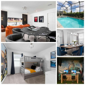Resort home, Pool, Spa, Game near Disney-New!